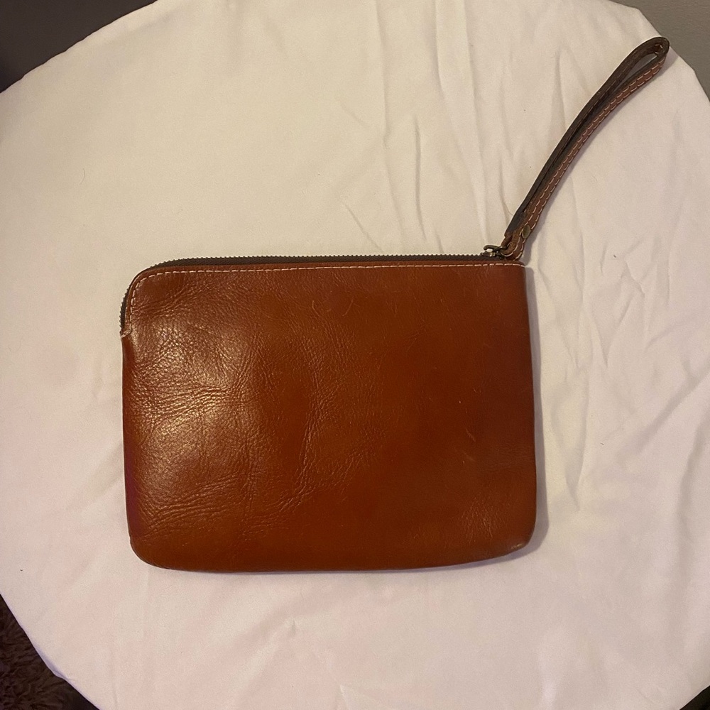 Cute western brown wristlet